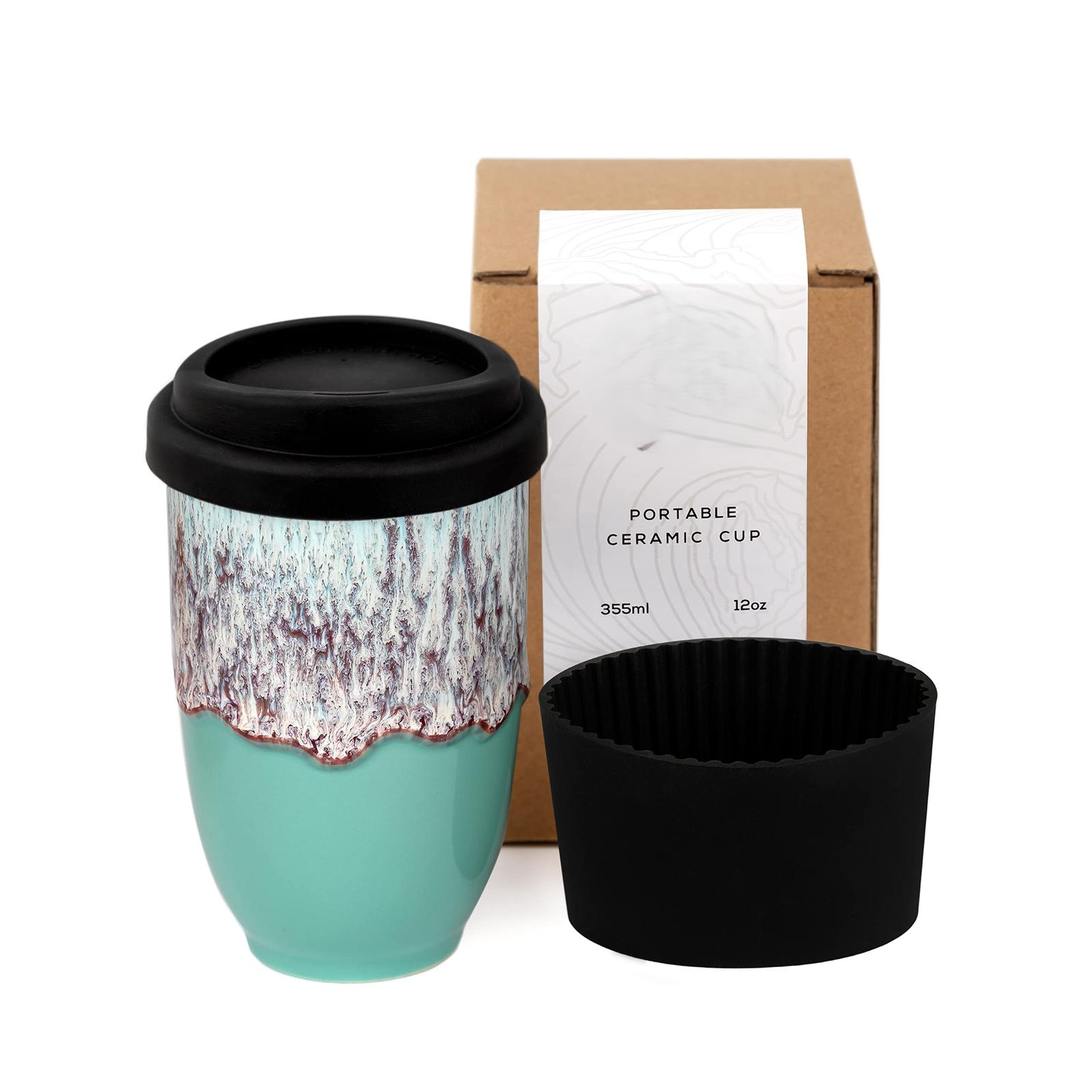 Portable And Reusable Travel Mug With Lid