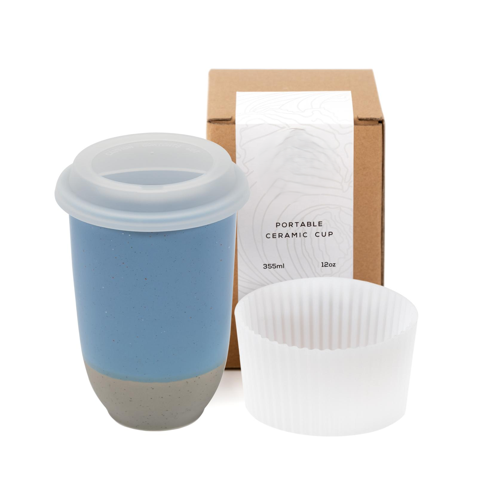 Portable And Reusable Travel Mug With Lid