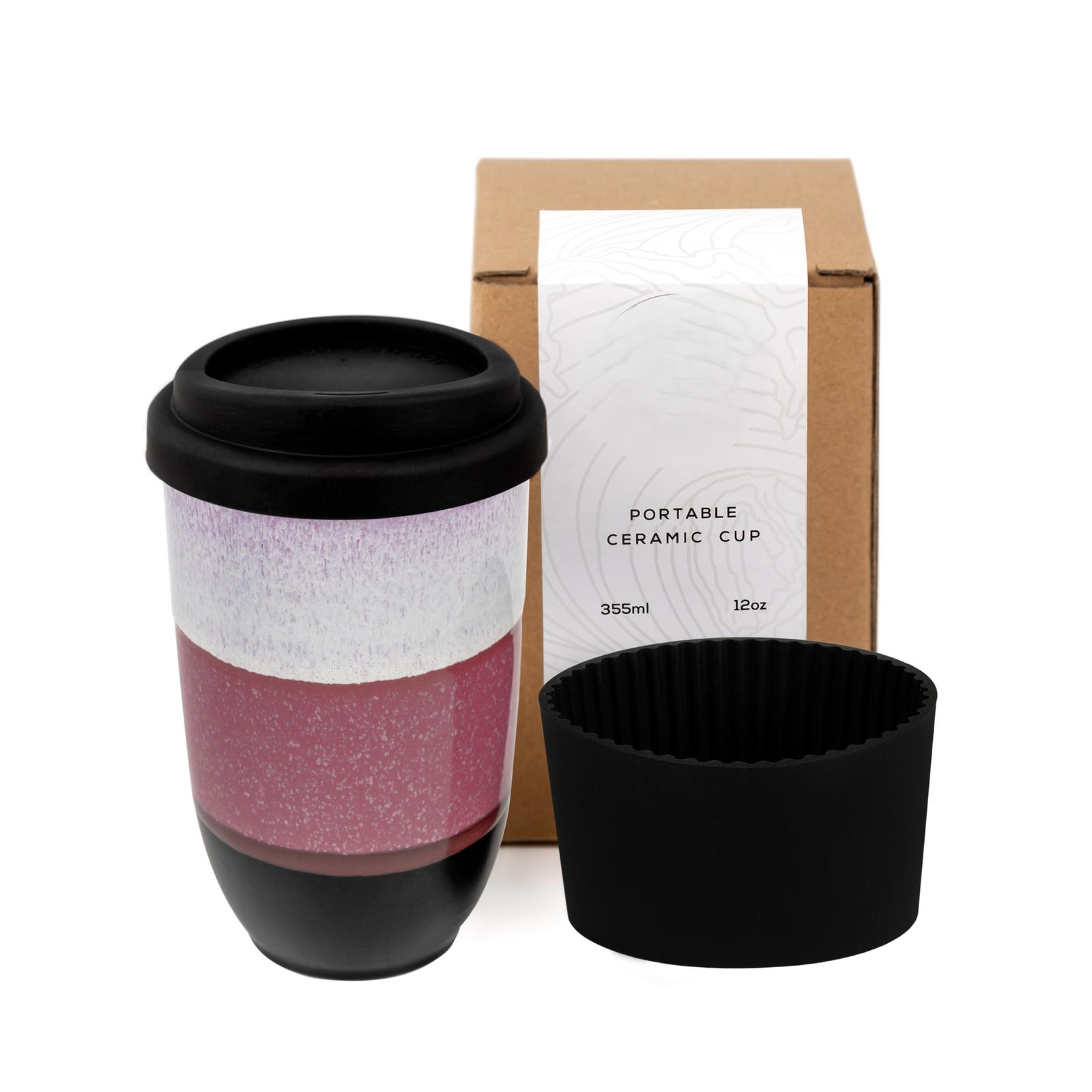 Portable And Reusable Travel Mug With Lid