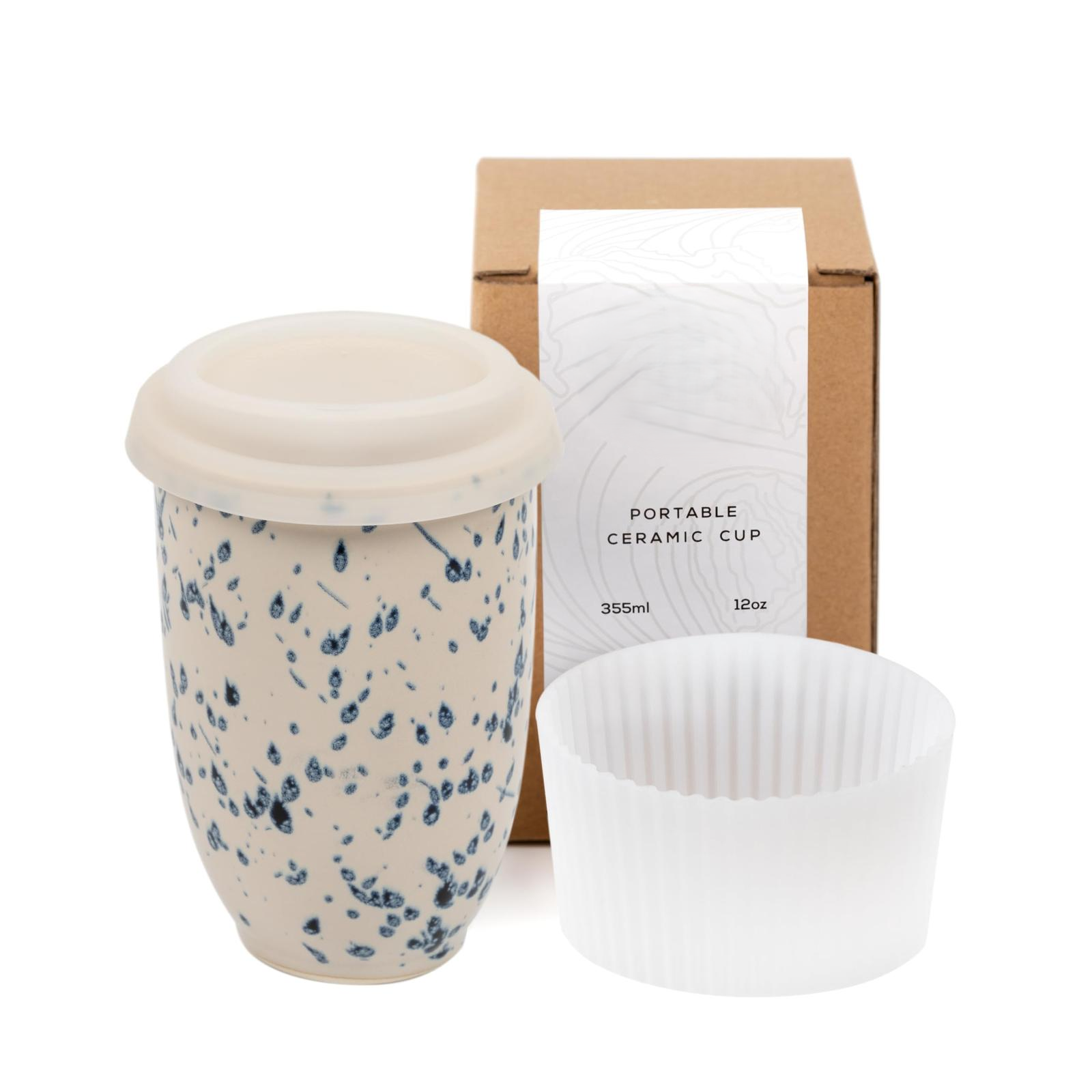 Portable And Reusable Travel Mug With Lid