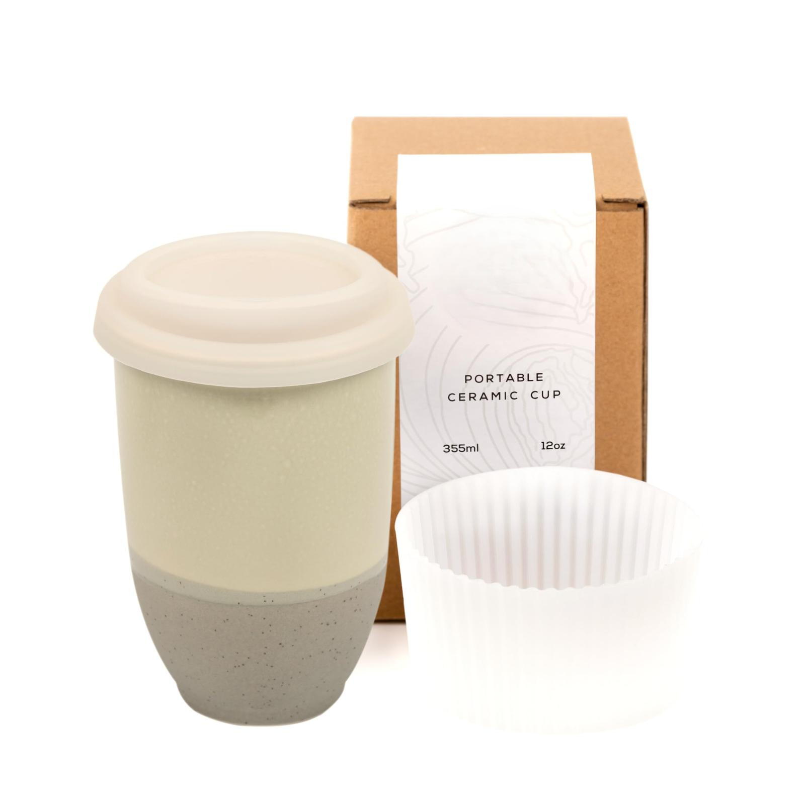 Portable And Reusable Travel Mug With Lid