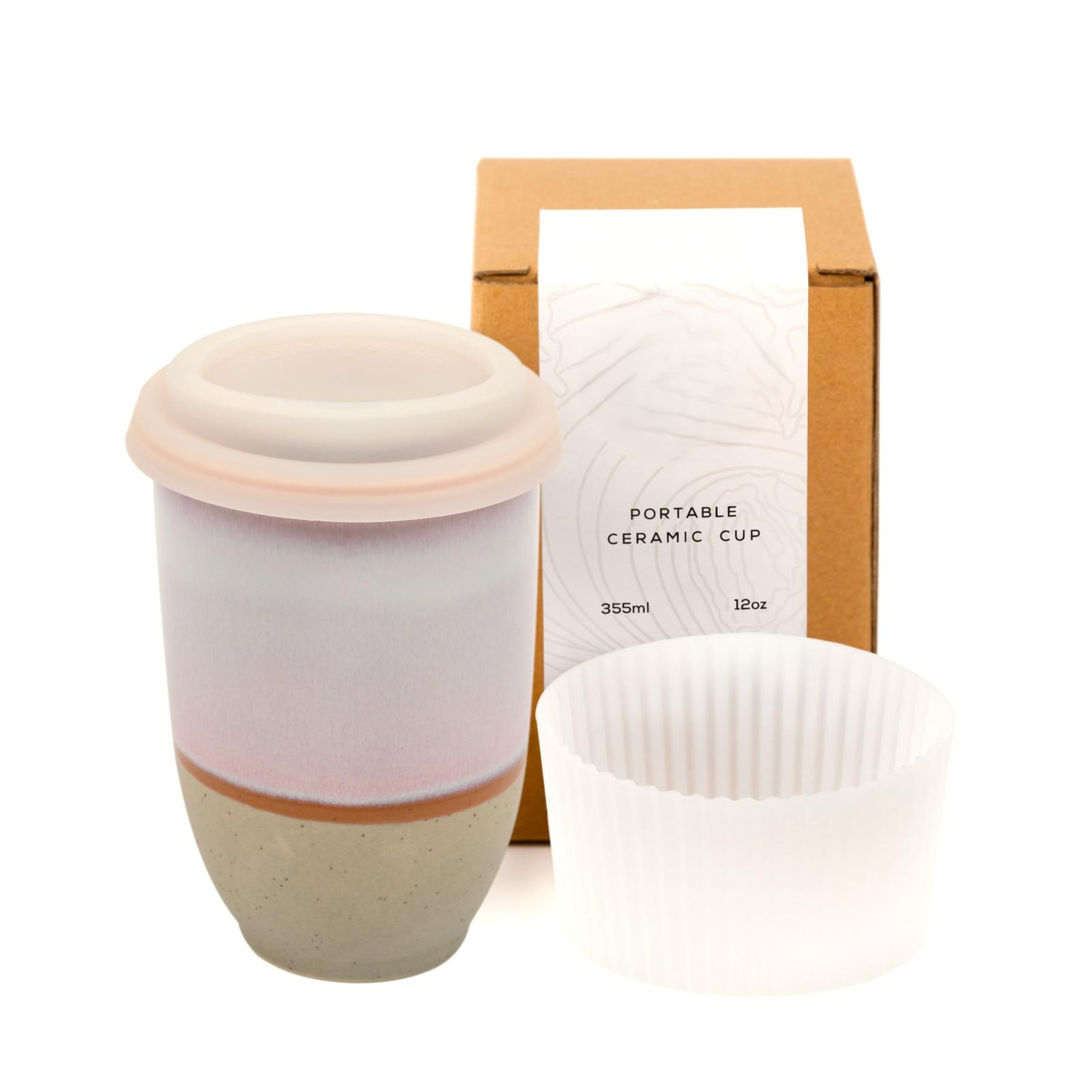 Portable And Reusable Travel Mug With Lid