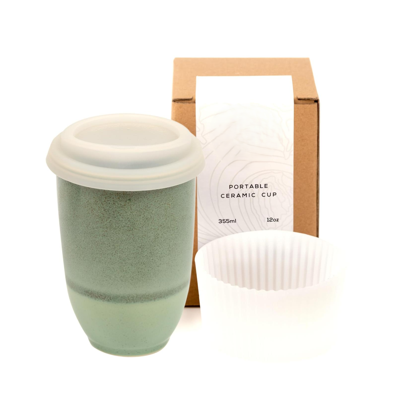 Portable And Reusable Travel Mug With Lid