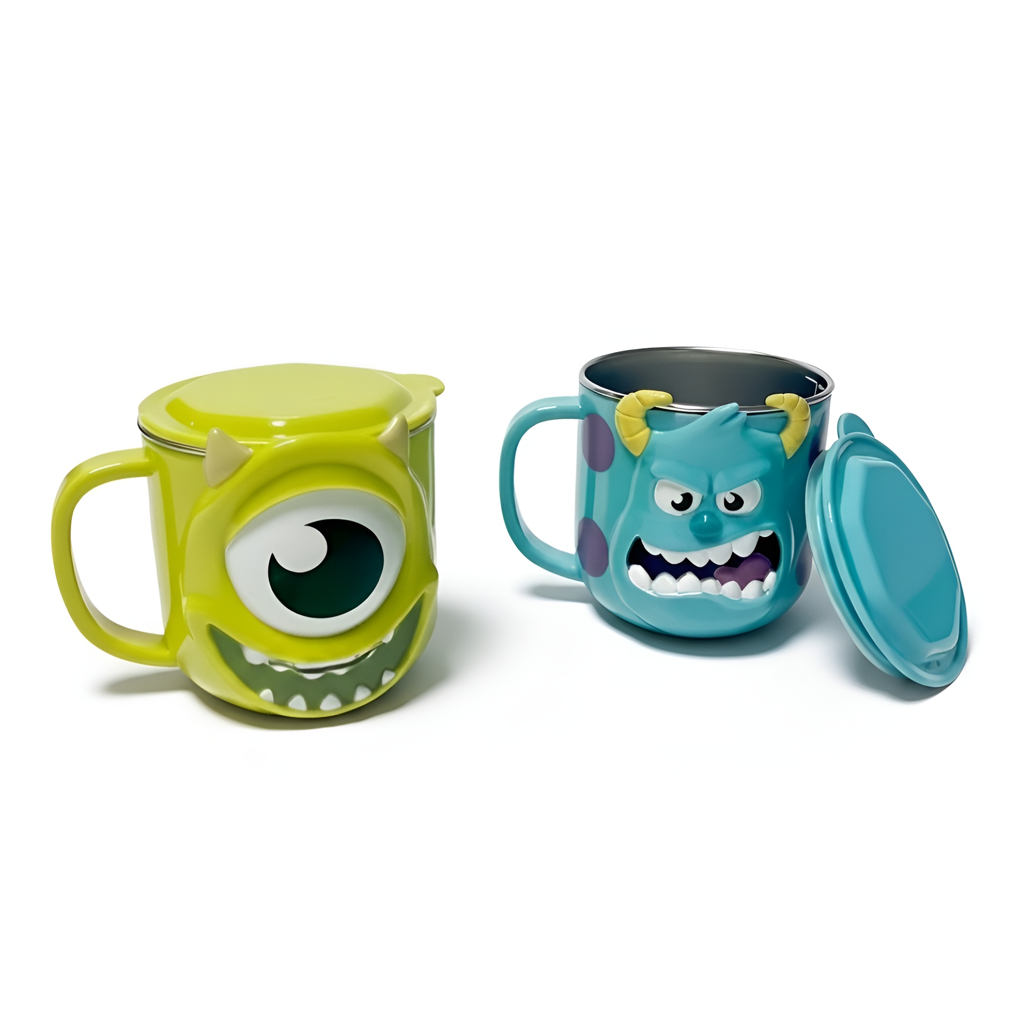 Portable Coffee Cup with Fun Character Design And Anti Drop LidPortable Coffee Cup With Fun Character Design And Anti Drop Lid - Image 2