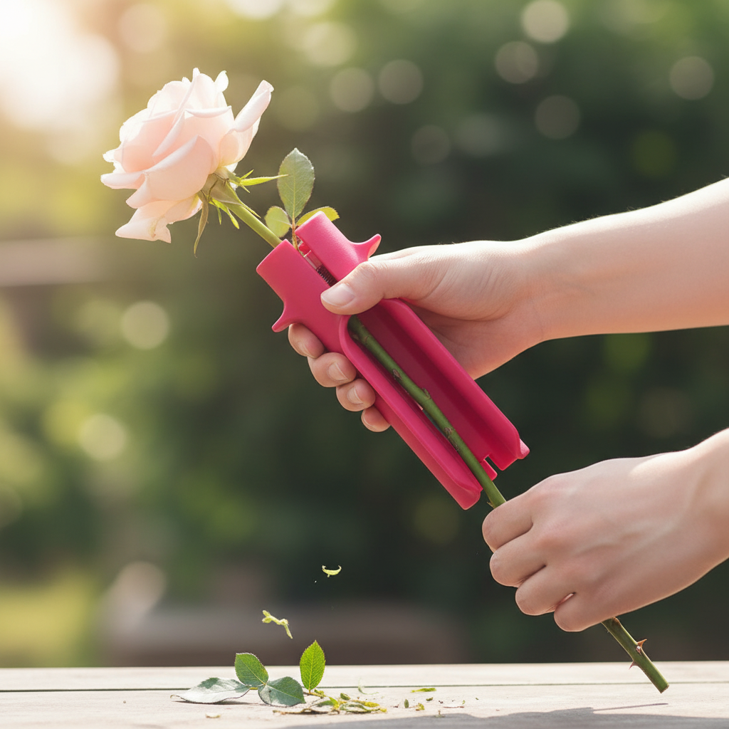 Professional Rose Thorn Remover Tool And Leaf Trimmer For Flower Arranging