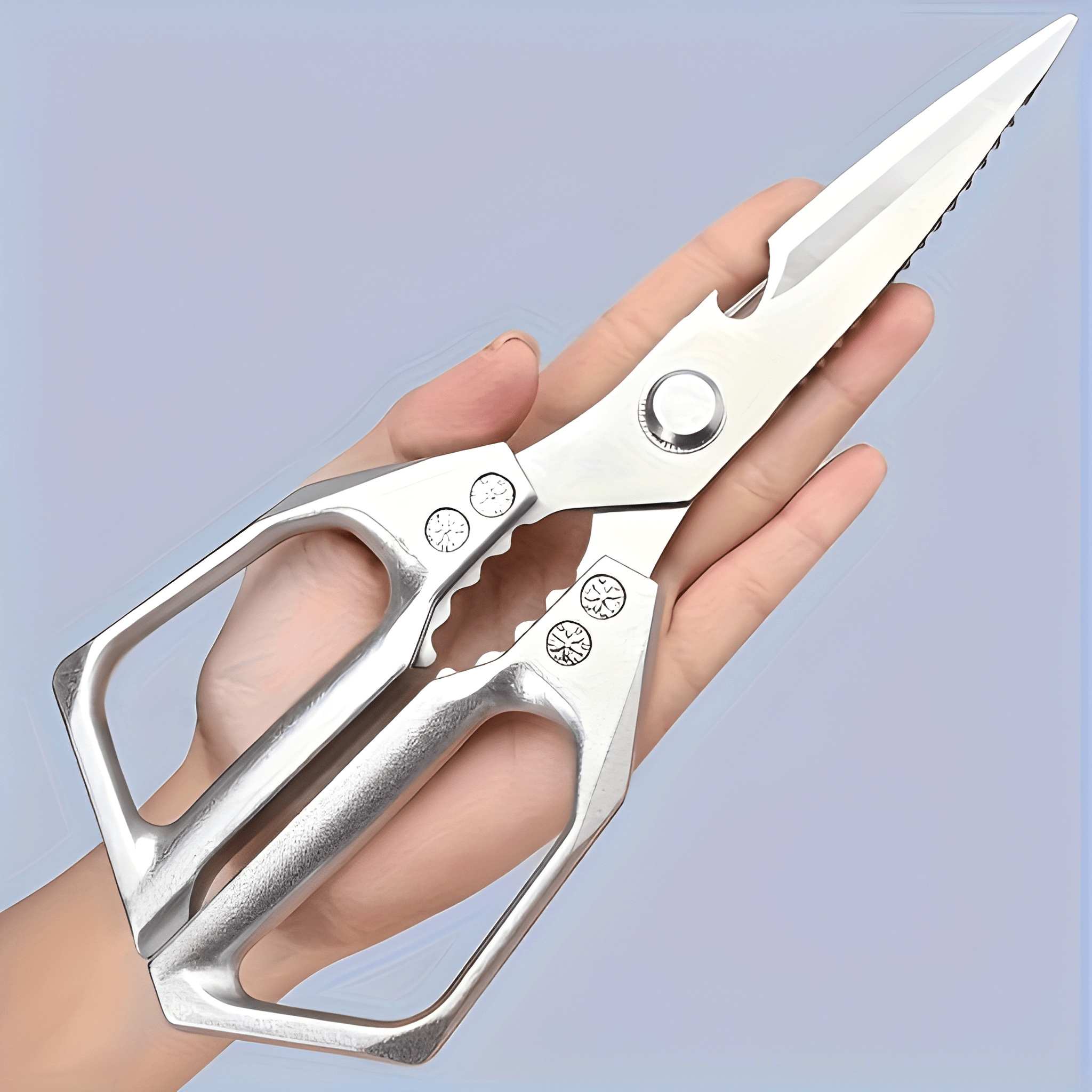 Stainless Steel Professional Multi Functional MeatStainless Steel Kitchen Scissors For Meat And Food Cutting - Image 4