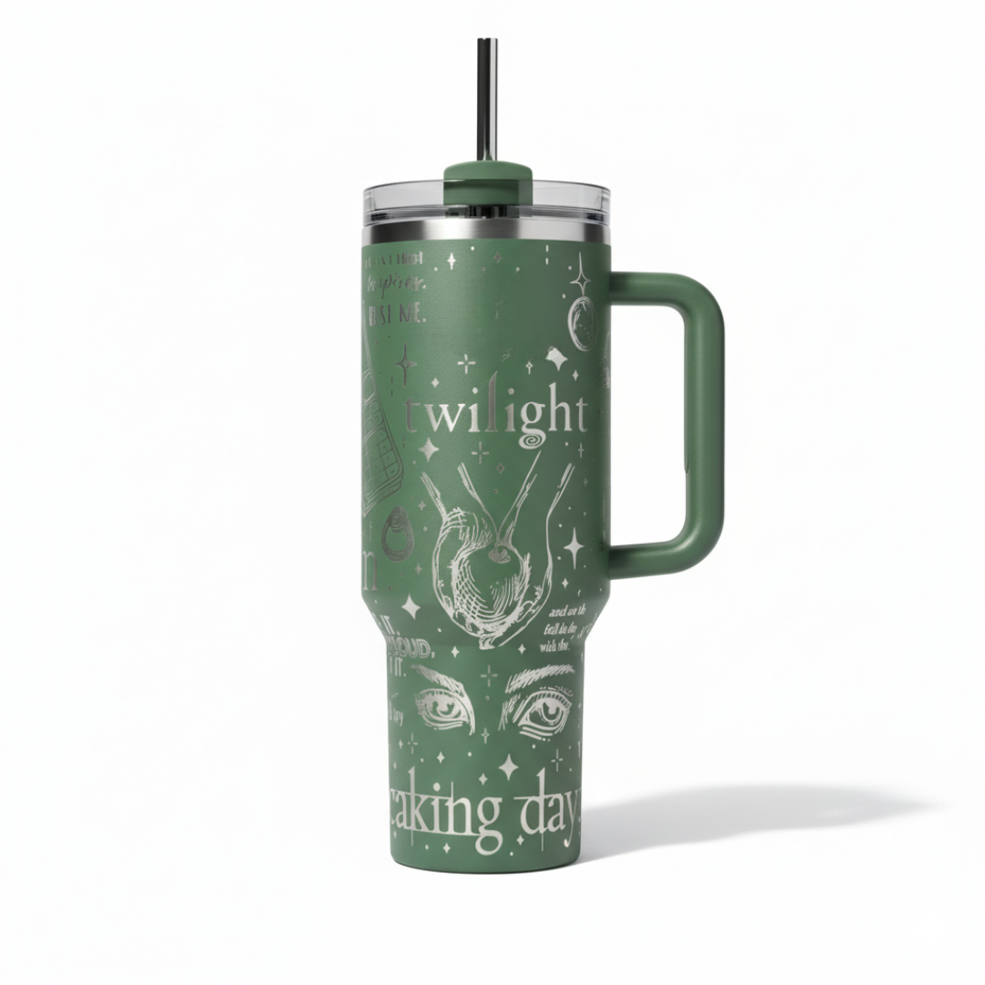 Twilight Saga Themed Insulated Tumbler