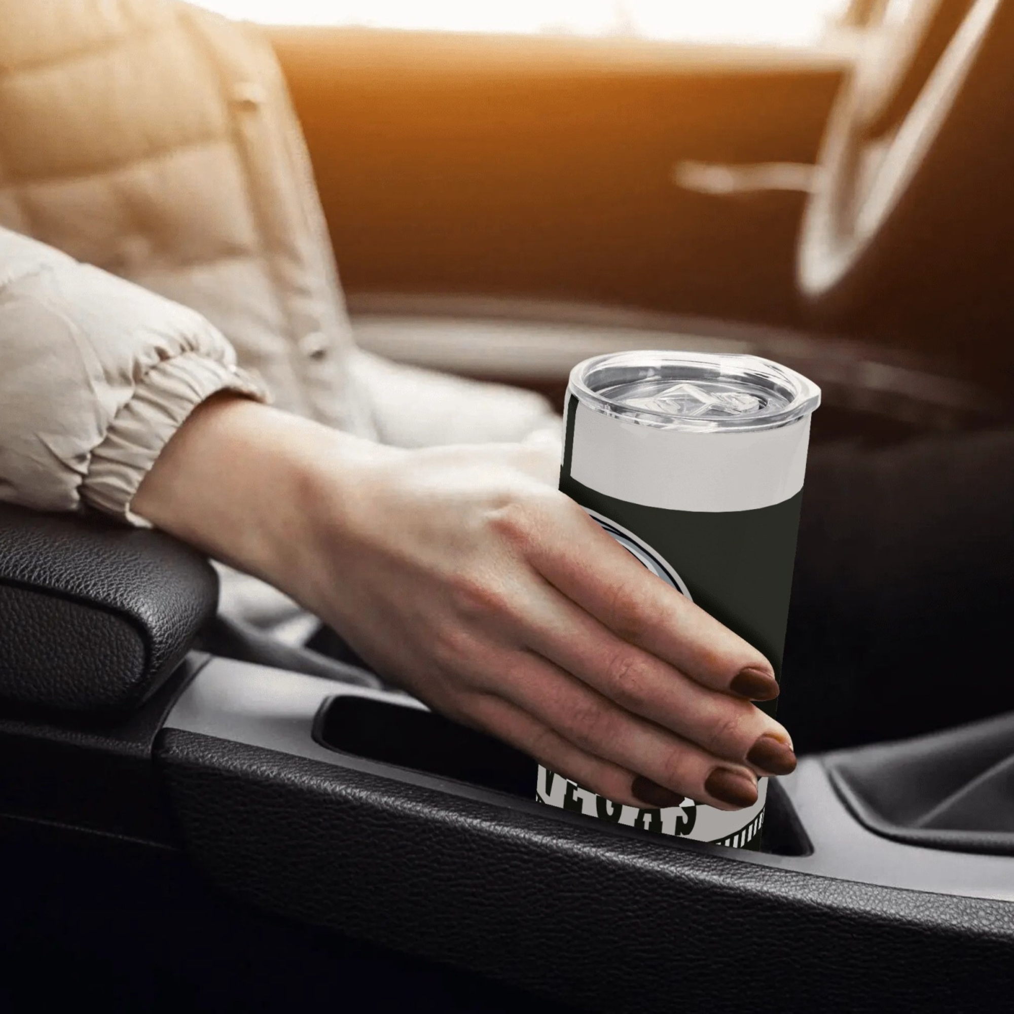 20oz Las Vegas Raiders Football Team Themed Stainless Steel Travel Cup20oz Las Vegas Raiders Football Team Themed Stainless Steel Travel Cup - Image 5