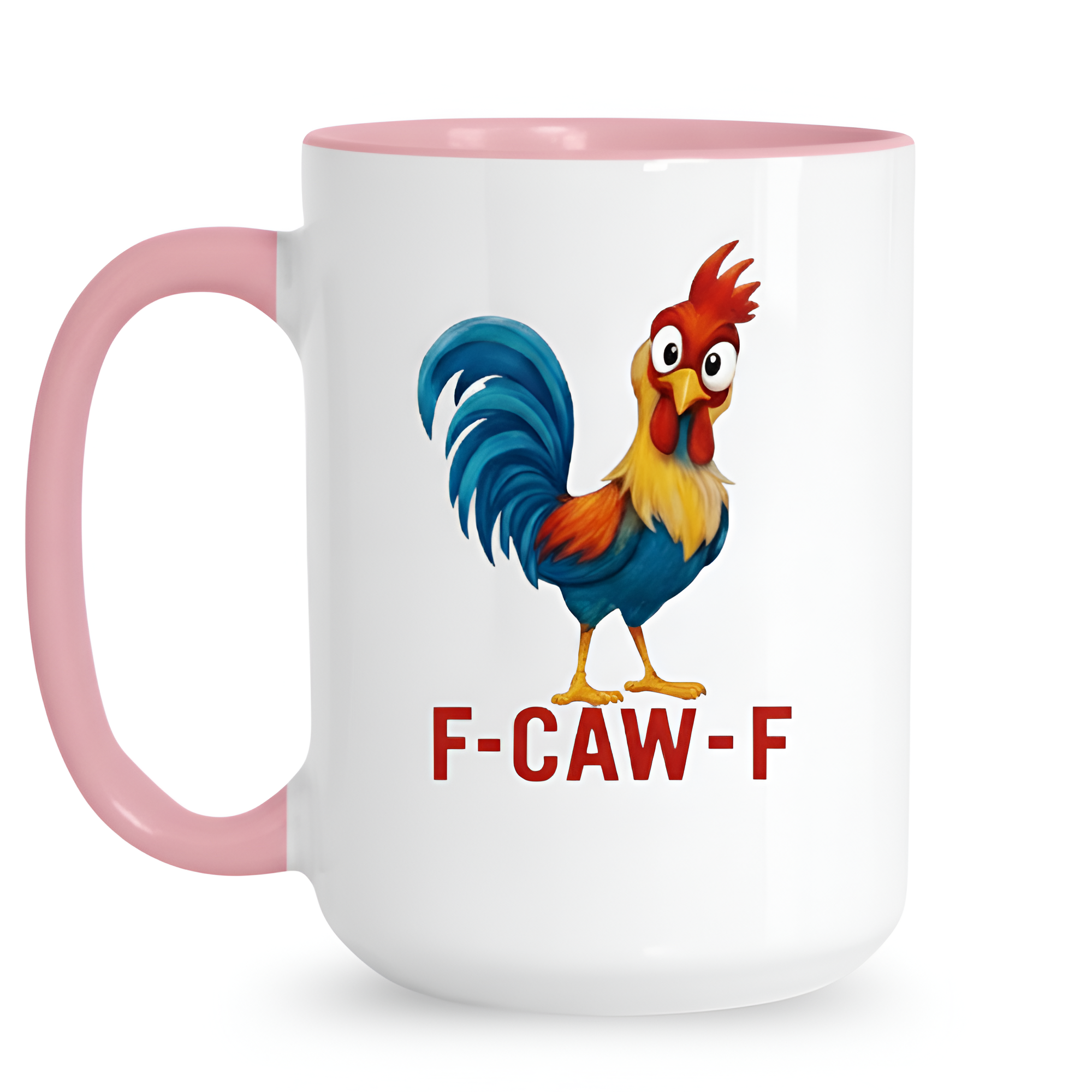 Rooster Design Ceramic Coffee Mug