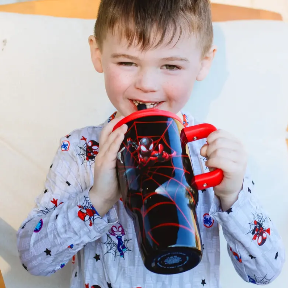 16 Oz Cartoon Themed Insulated Stainless Steel Tumbler For Kids