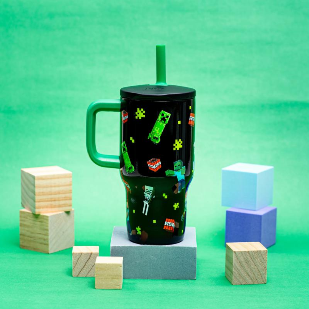 16 Oz Cartoon Themed Insulated Stainless Steel Tumbler For Kids