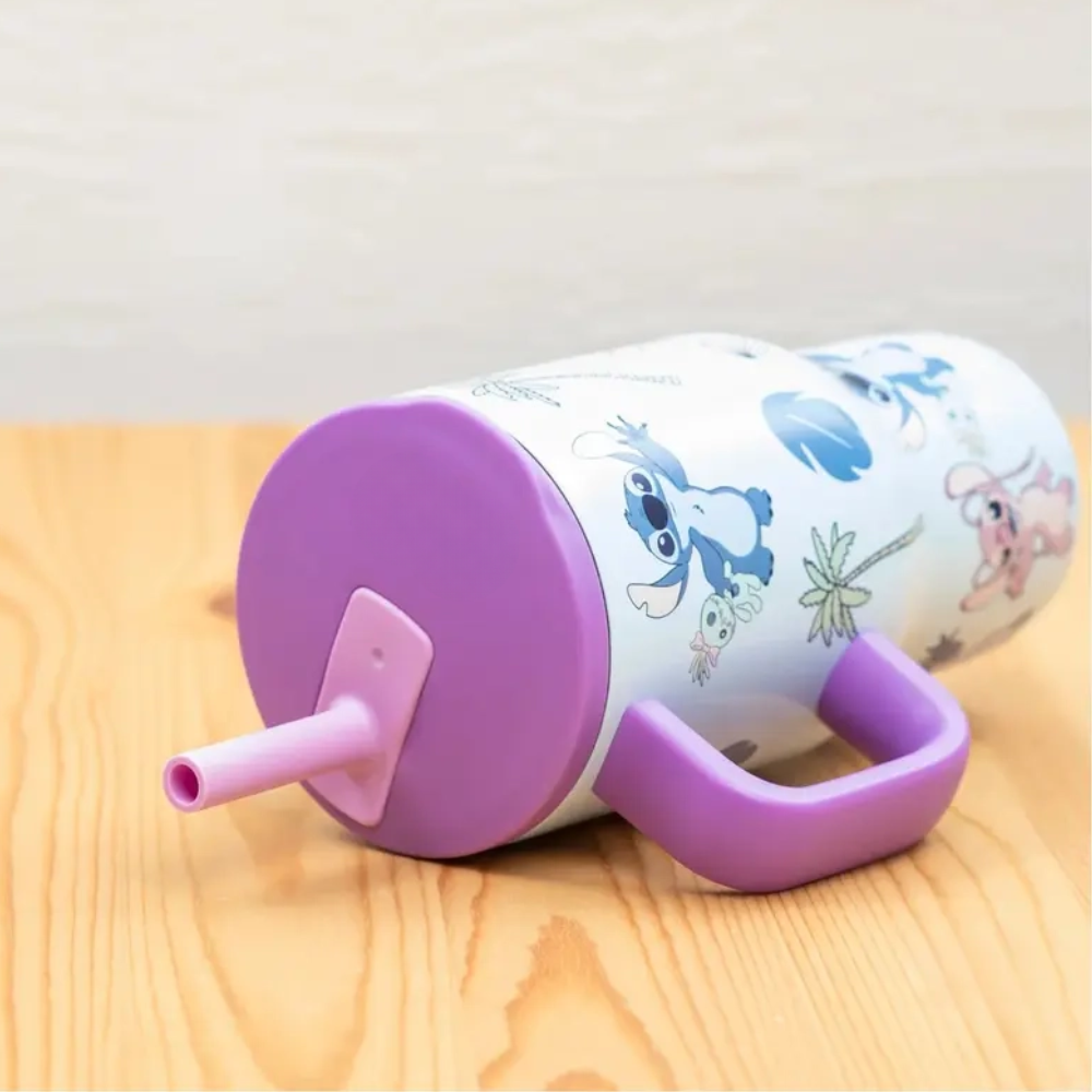 16 Oz Cartoon Themed Insulated Stainless Steel Tumbler For Kids