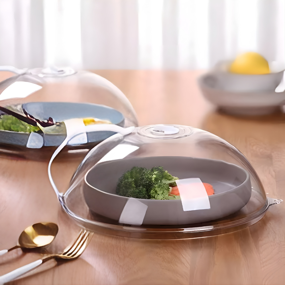  Microwave Splash Guard, Food Cover for Microwave, Anti-Splash And Anti-Oil Lid