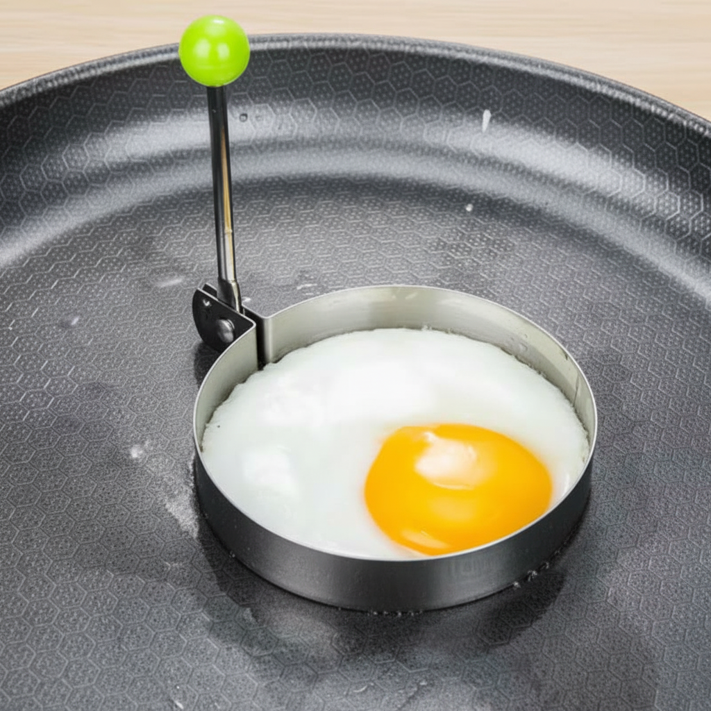Fried Egg Ring Mold Stainless Steel Set For Cooking Pancake Shapes
