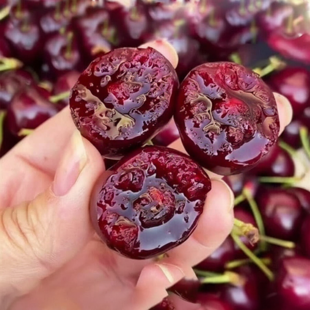 Black Cherry Fruit Sapling Tree For Home Gardens