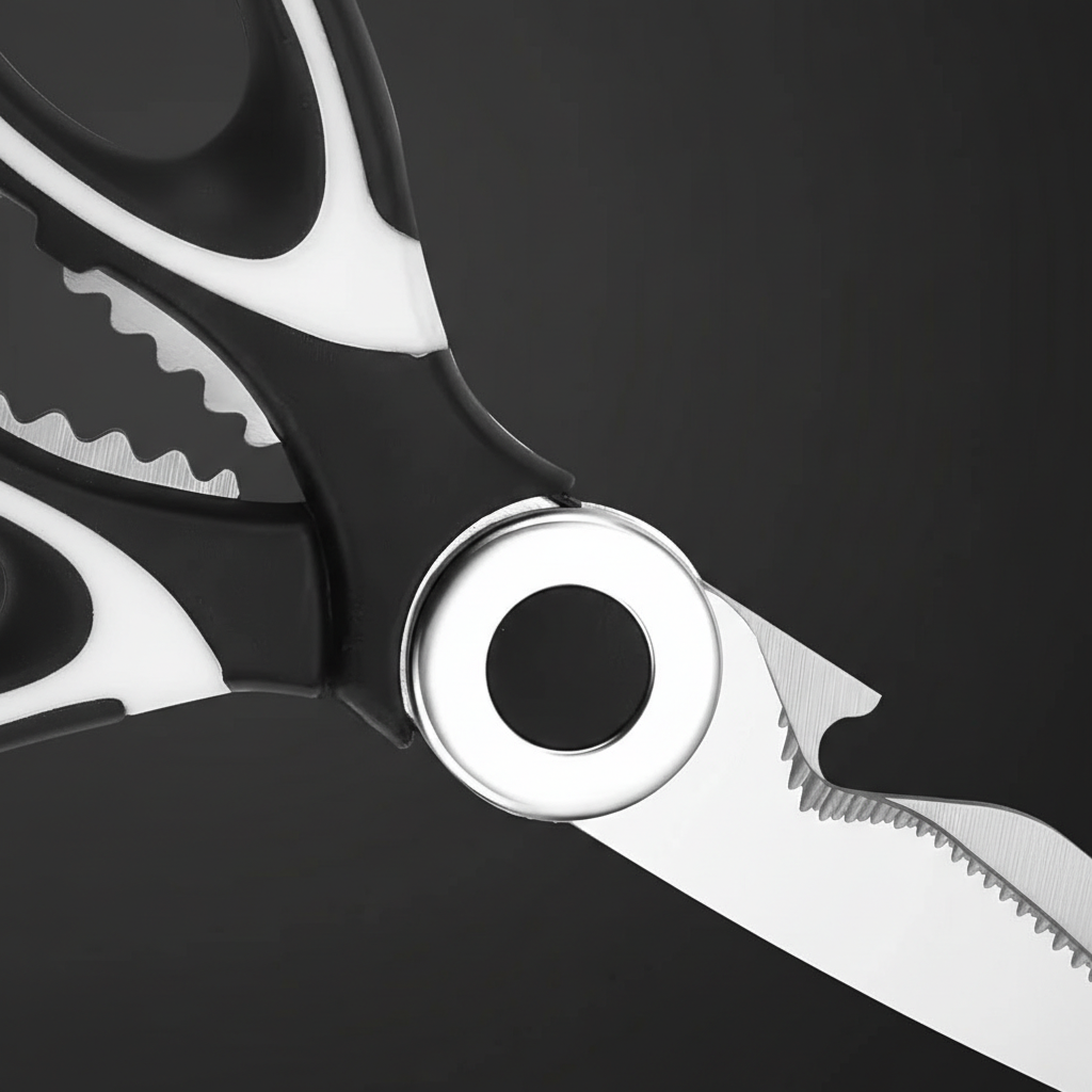 Stainless Steel Kitchen Shears For Easy Cutting
