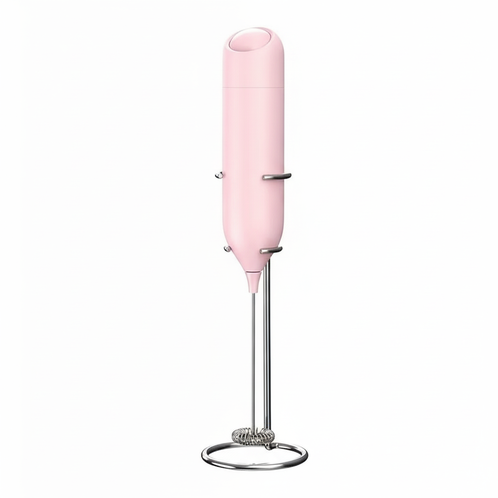 Electric Milk Frother Portable Battery Operated Coffee Mixer