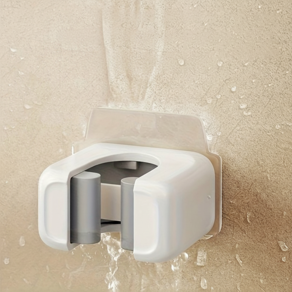 Wall Mounted Mop And Broom Holder With No DrillWall Mounted Mop And Broom Holder With No Drill - Image 3