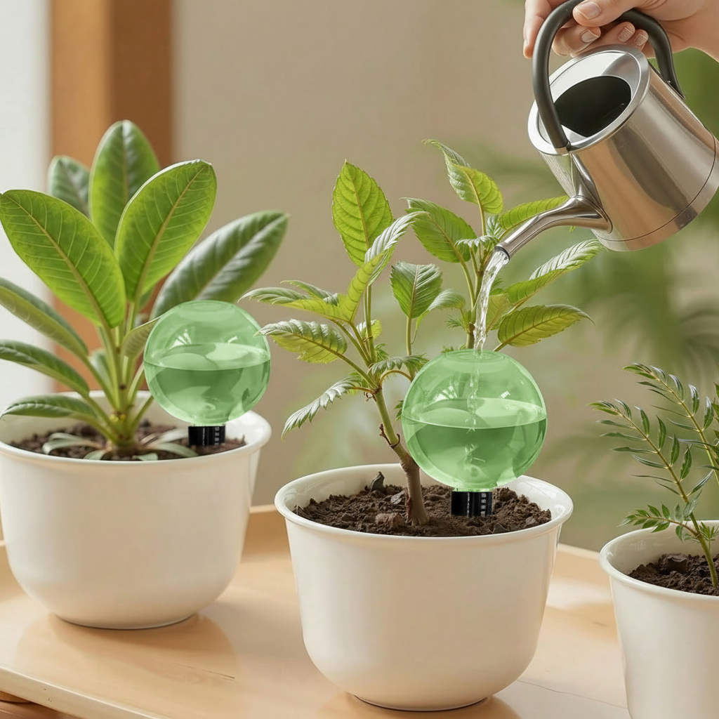 Automatic Slow Release Watering System For Succulents And Flowers