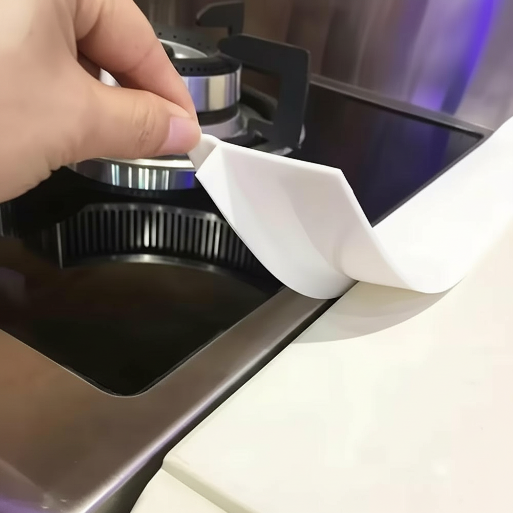 Thickened Silicone Stove Gap Cover Strip For Kitchen