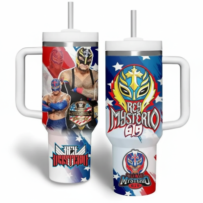 WWE Design Tumbler With Handle