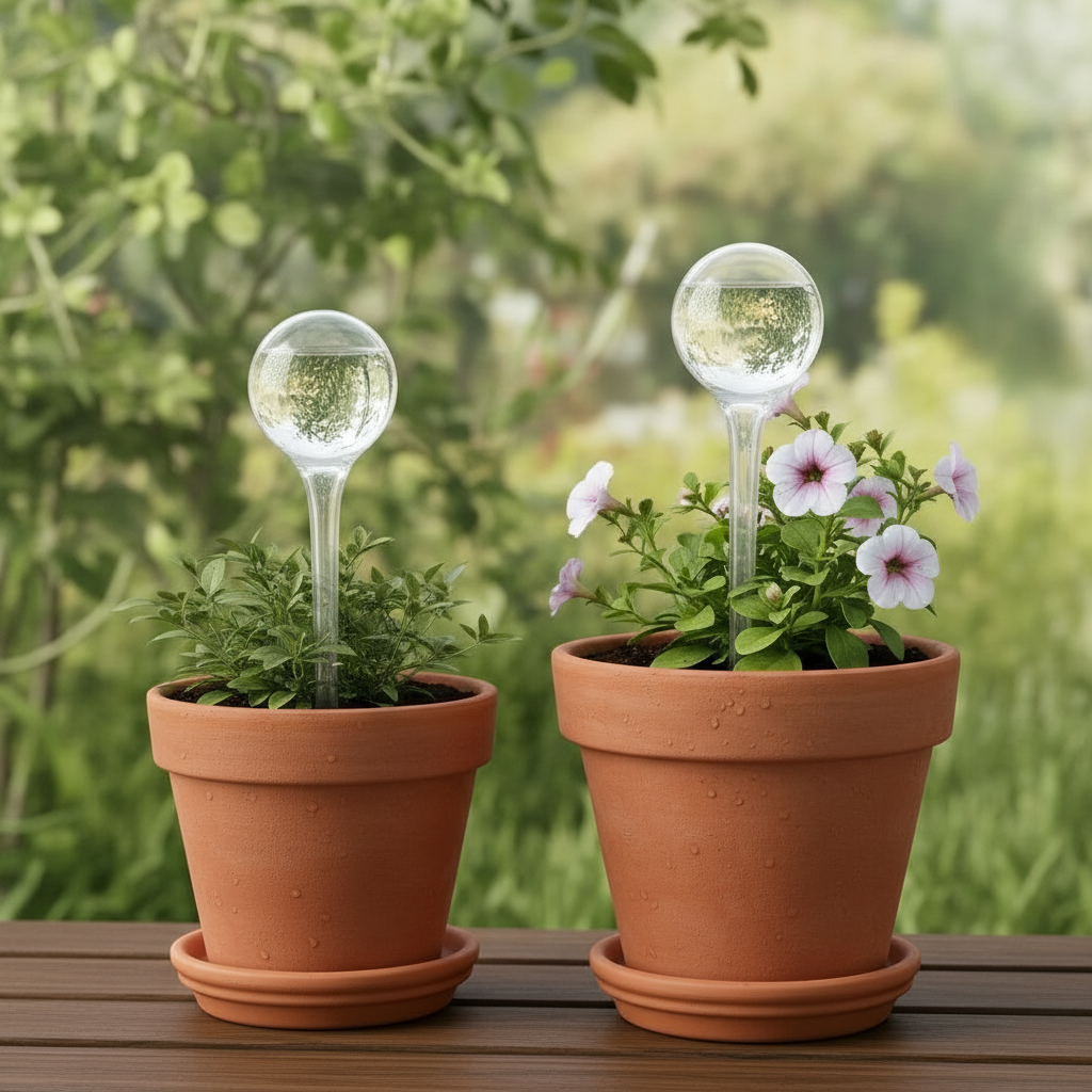 Pvc Plant Watering Globes Automatic System For Indoor And Outdoor