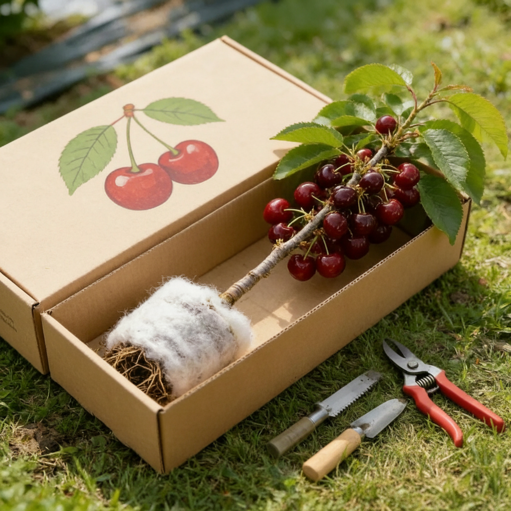 Cherry Saplings With Strong Root System Seeds For Gardens And Balconies