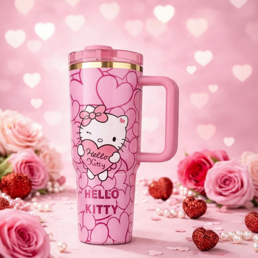 Printed Hello Kitty Collab 40oz Tumbler