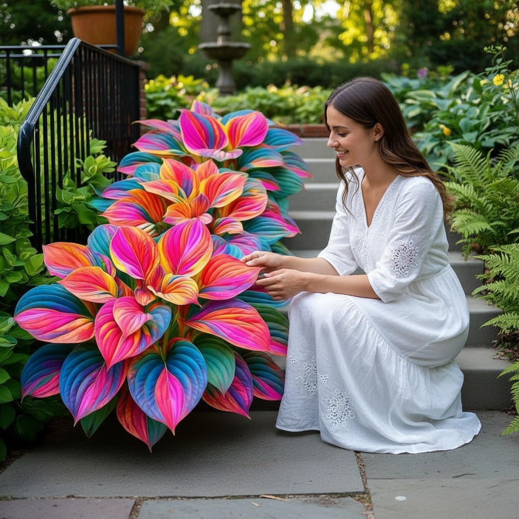 403 Pieces Of Colorful Shaded Hosta Plants For Garden403 Pieces Of Perennial Shaded Hosta Plants For Garden - Image 2