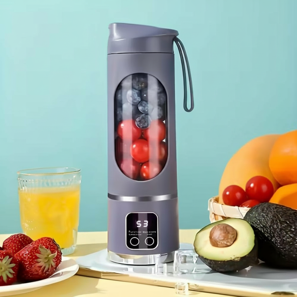 Portable Rechargeable Blender Juicer And Smoothie Maker BottlePortable Rechargeable Blender Juicer And Smoothie Maker Bottle - Image 2