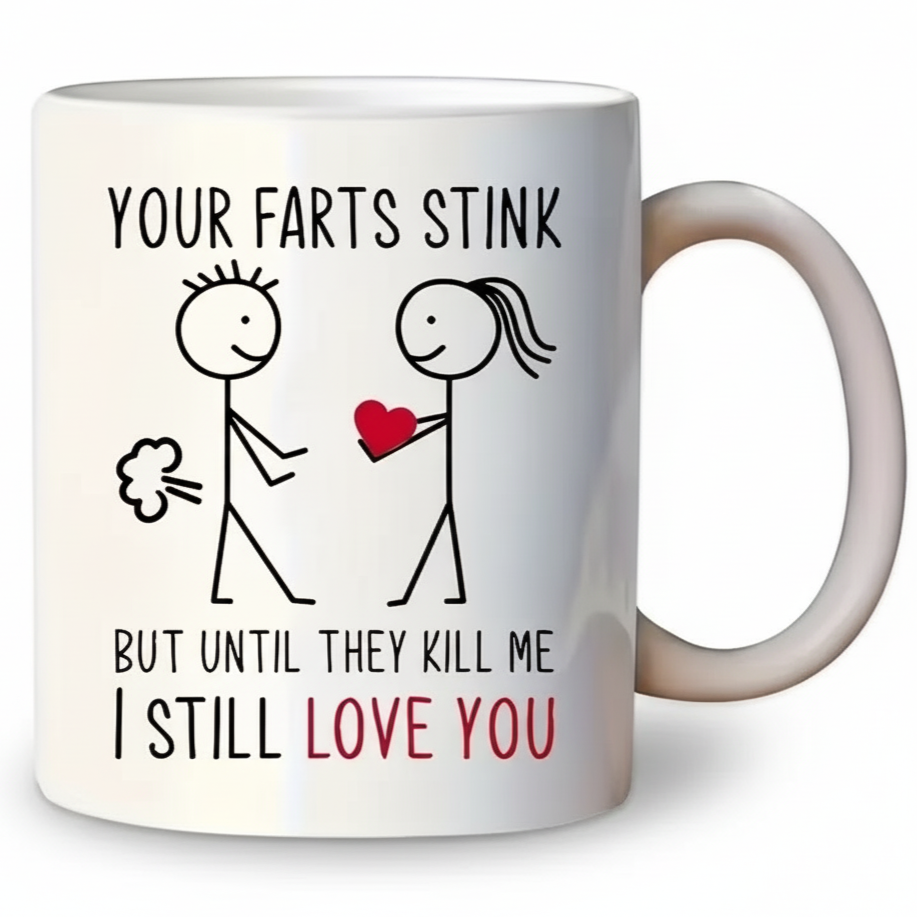 Funny Quote Printed Ceramic Coffee Mug