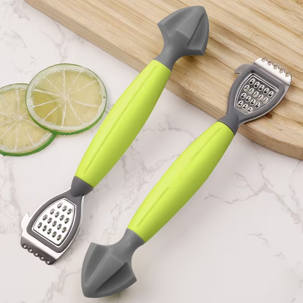 2 Pack Of Multifunction Lemon Zester Juicer Opener