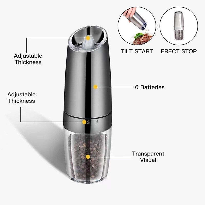 Automatic Hand Salt Pepper Grinder
