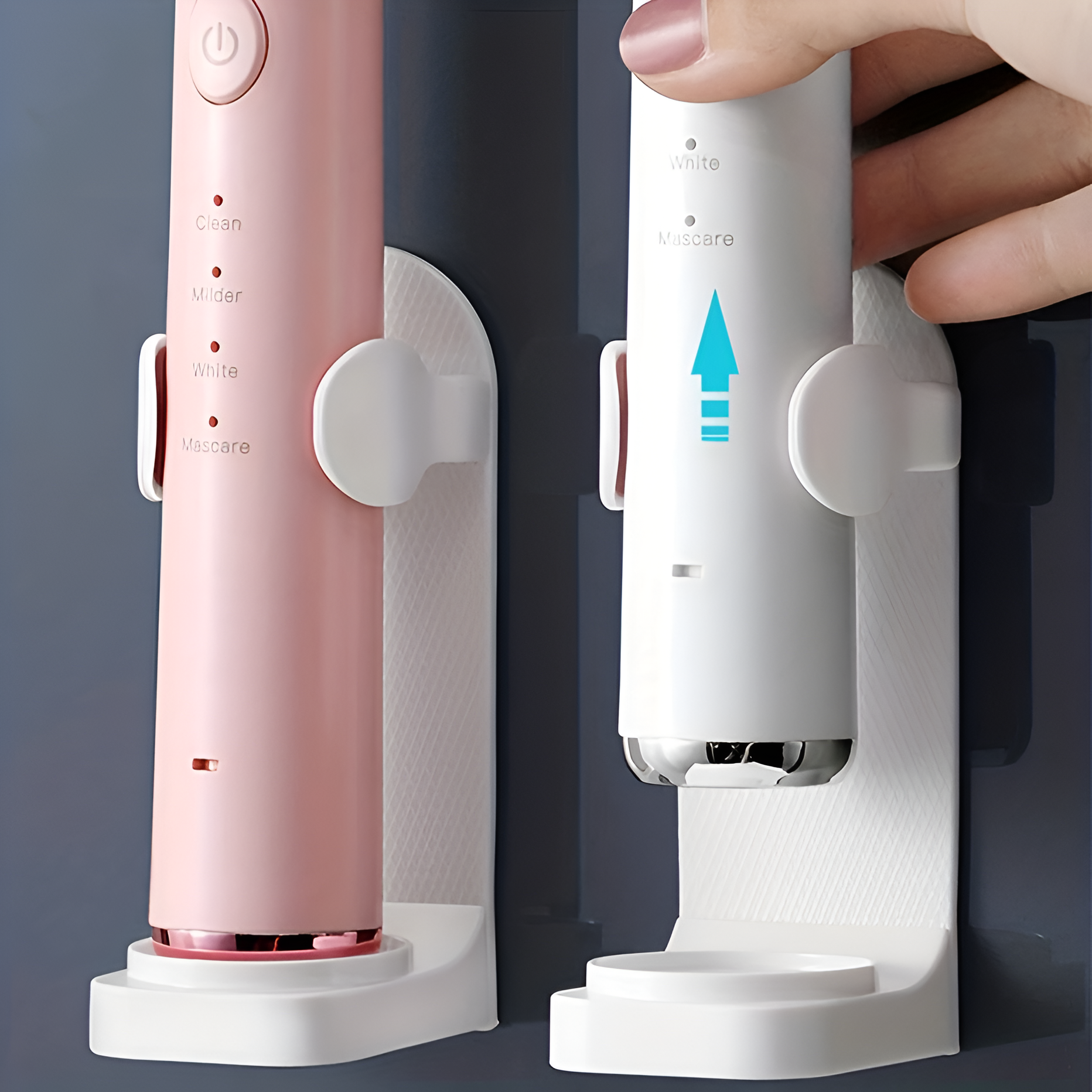 Wall Mounted Electric Toothbrush Holder For Bathroom Organization