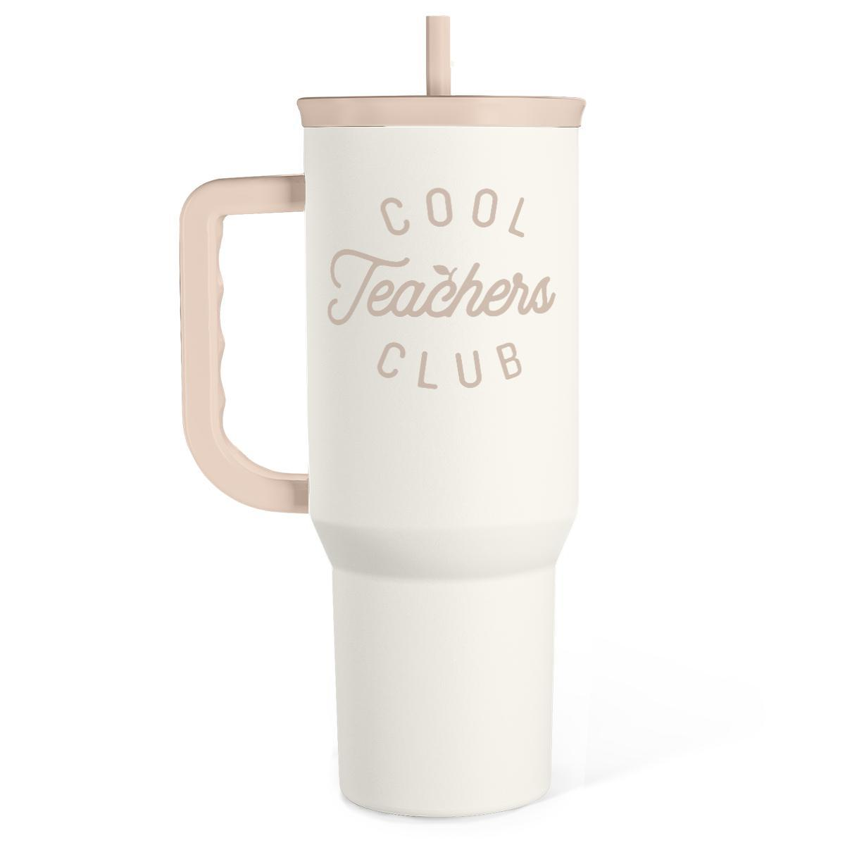 40oz Tumbler with Handle And Straw