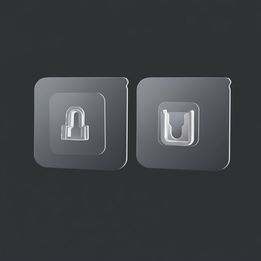 5 Pairs Strong Adhesive Hooks