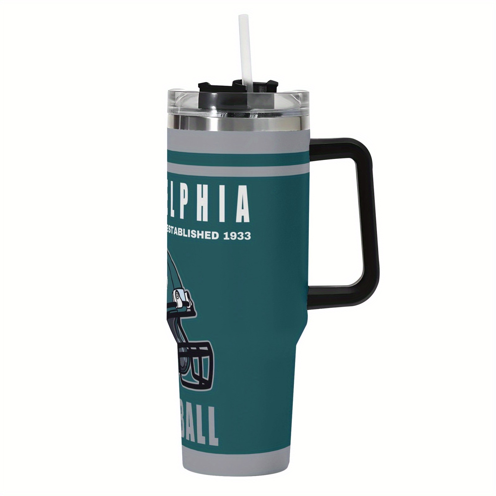 Philadelphia Football Theme 40oz Stainless Steel Insulated Tumbler