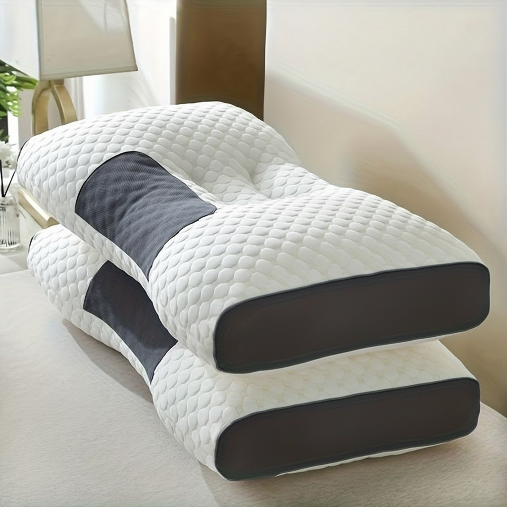 Quilted Ergonomic Support Pillow