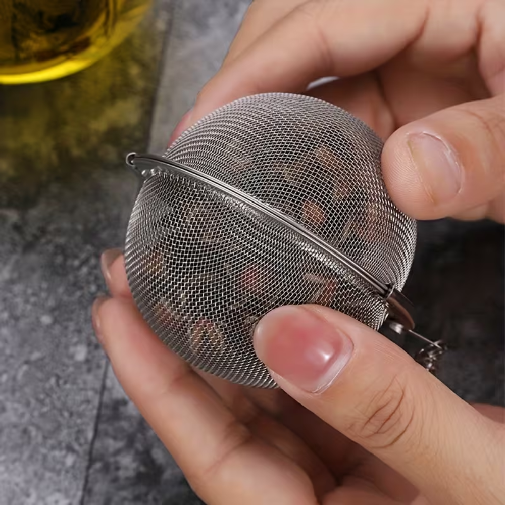 Pack Of 2 Stainless Steel Seasoning BagsStainless Steel Mesh Spice Infuser - Image 2