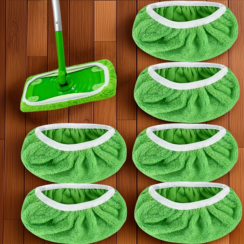 14pcs Set of High-Quality Reusable Mop Replacement Pads 