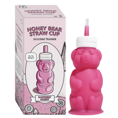 8Oz Honey Bear Straw Cup