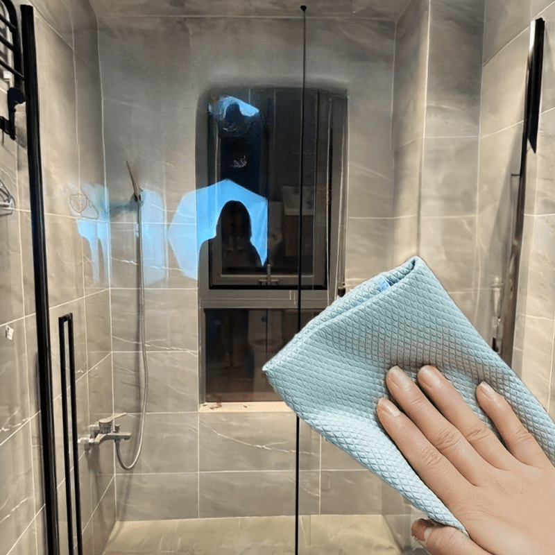 3pcs Magic Cleaning Cloths for Glass, Kitchen Pack Of 23 Piece Of Microfiber Cleaning Cloth For Glass Surfaces - Image 2