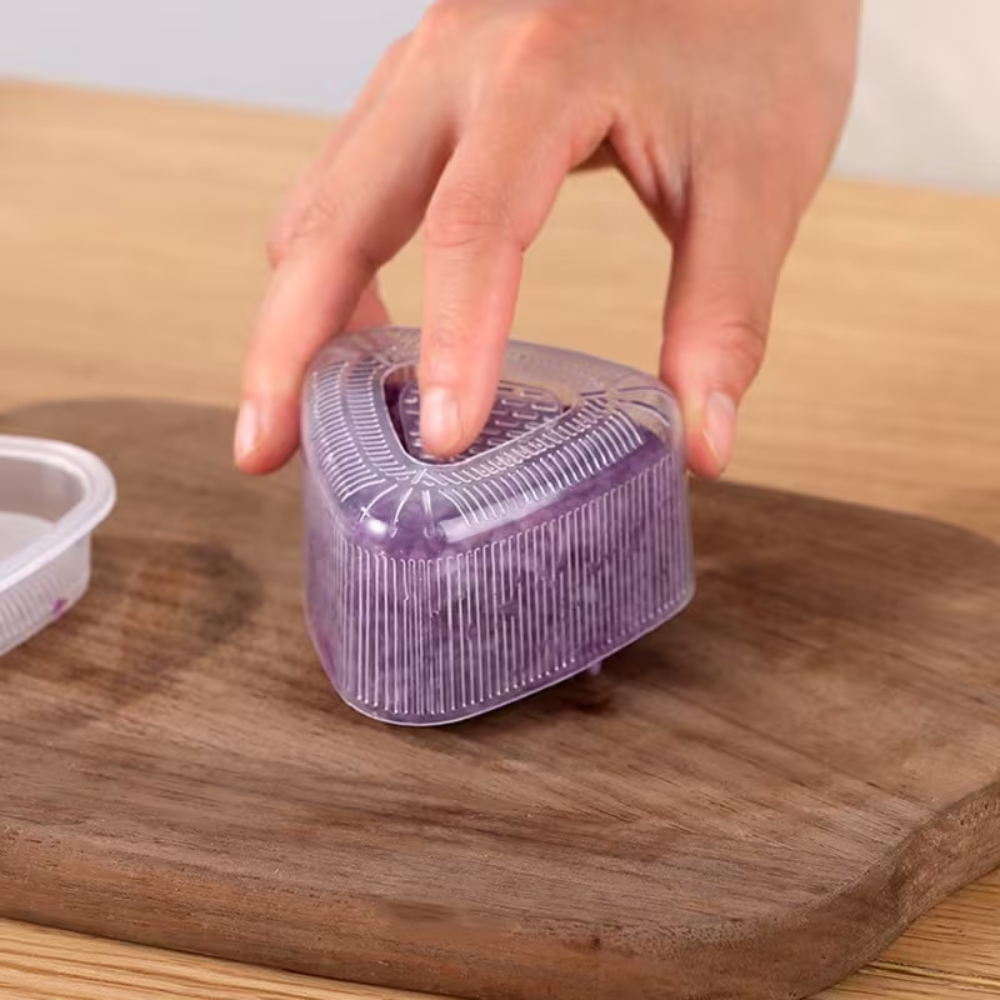 2 Pack Of Triangle Sushi Maker MoldTwo Pieces Triangle Sushi Rice Ball Maker Set - Image 8