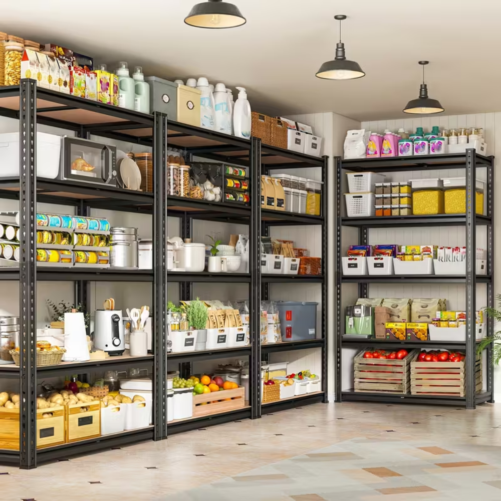 2000LBS Heavy Duty Garage Shelving Unit2000lbs Capacity Garage Shelves With Adjustable Metal Frame - Image 5