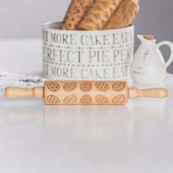 Festive Pattern Embossing Rolling PinFestive Pattern Embossing Rolling Pin - Image 8