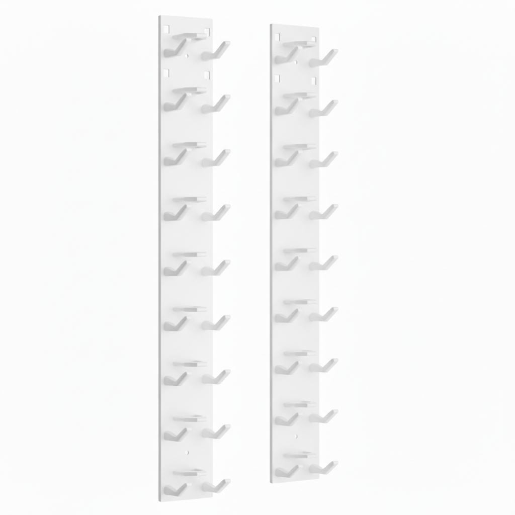 2 Pack Wall-Mounted Hat OrganizerPack Of 2 Wall Baseball Cap Organizer Hooks - Image 3