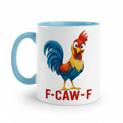 Rooster Design Ceramic Coffee Mug