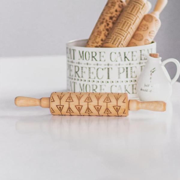 Festive Pattern Embossing Rolling PinFestive Pattern Embossing Rolling Pin - Image 15