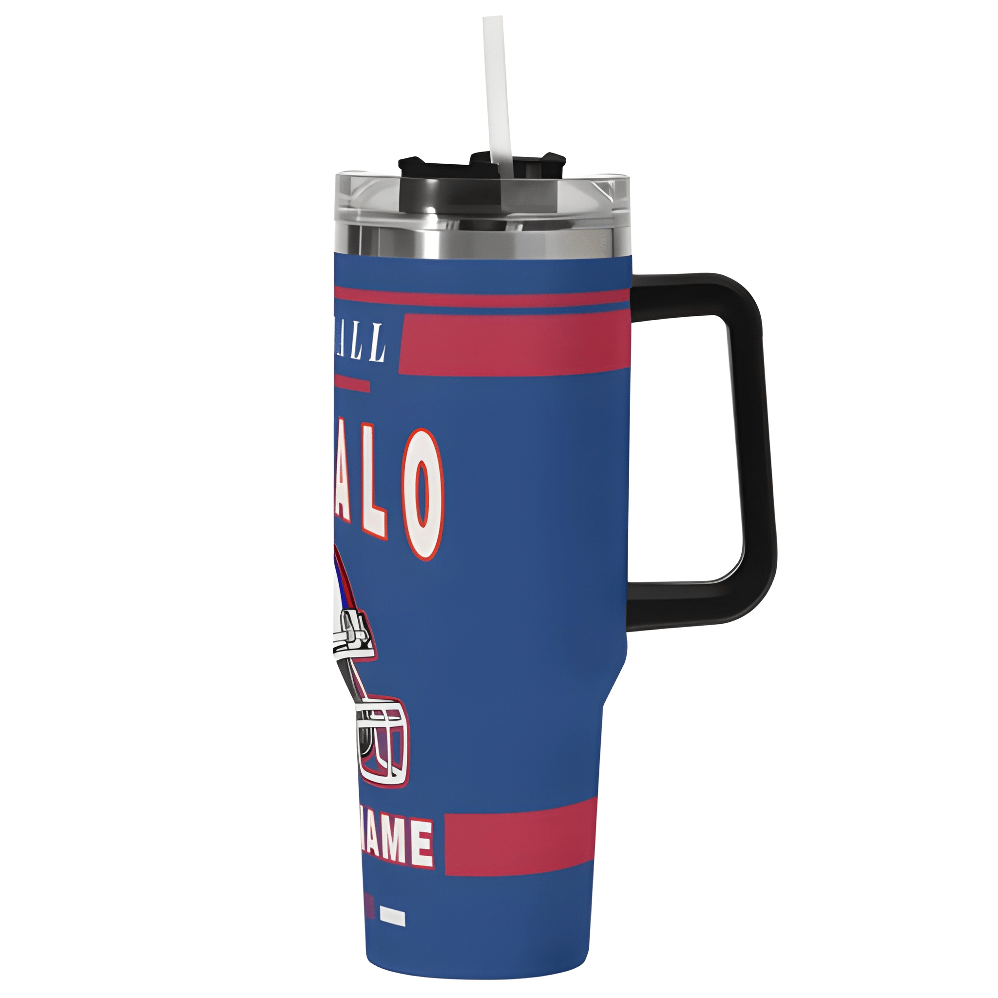 40oz 1pc Customized Buffalo Football Stainless Steel Insulated Tumbler