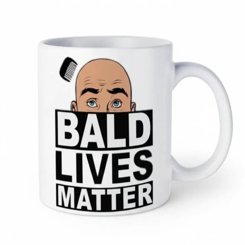 Ceramic Mug With Fun Text And Cartoon ArtCeramic Mug With Fun Text And Cartoon Art - Image 3